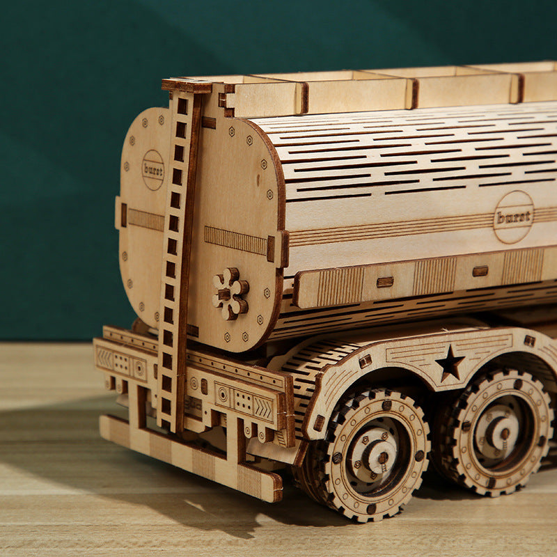Tanker Truck 3D Wooden Puzzle