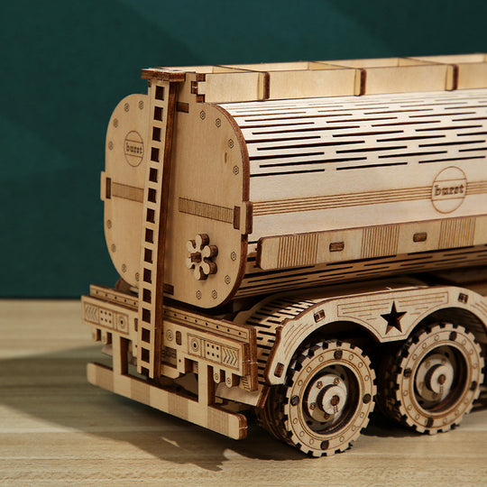 Tanker Truck 3D Wooden Puzzle