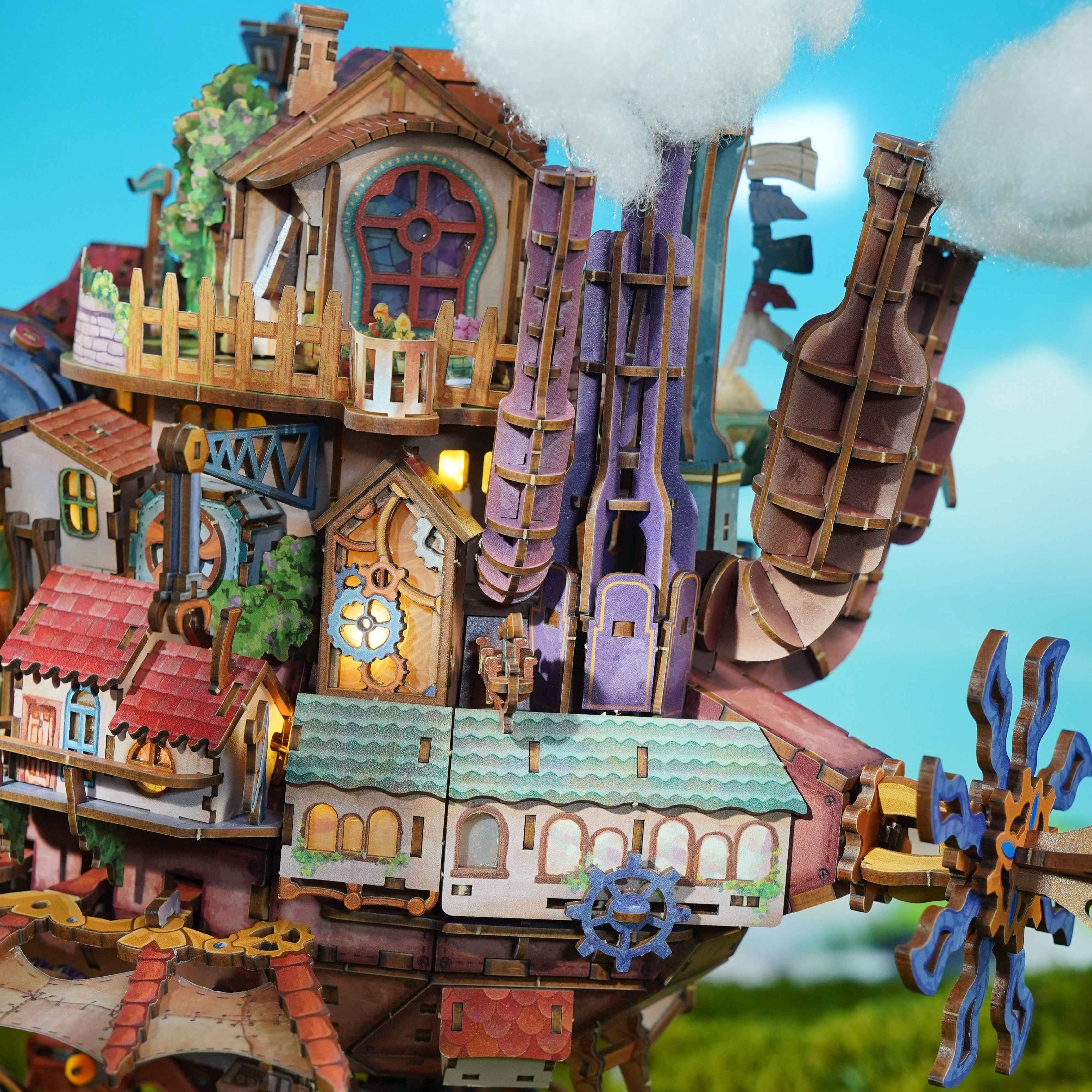 Walking Castle 3D Puzzle Puzzle