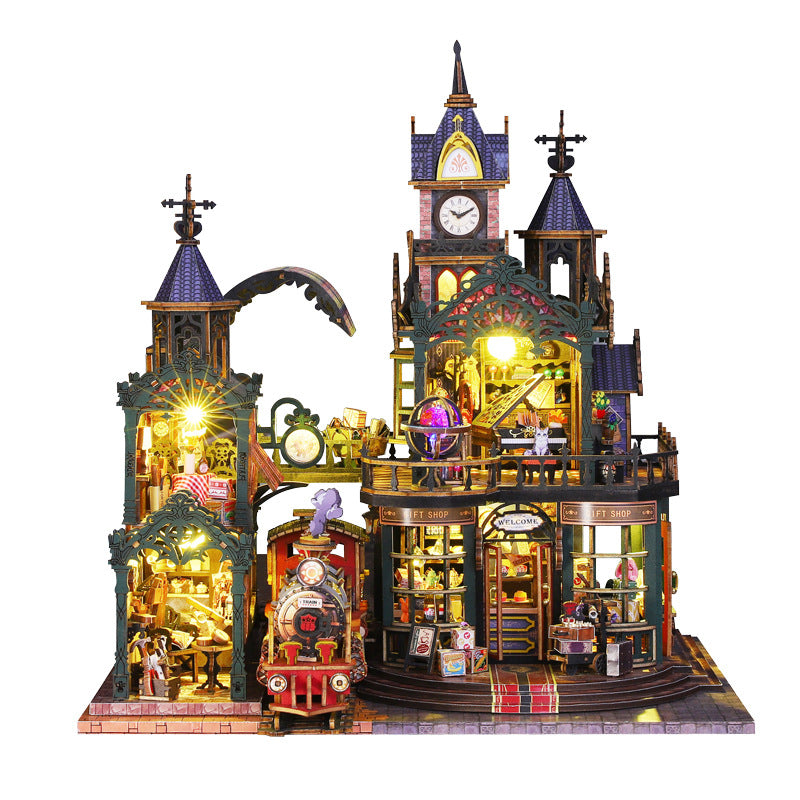 Truck City Miniature House