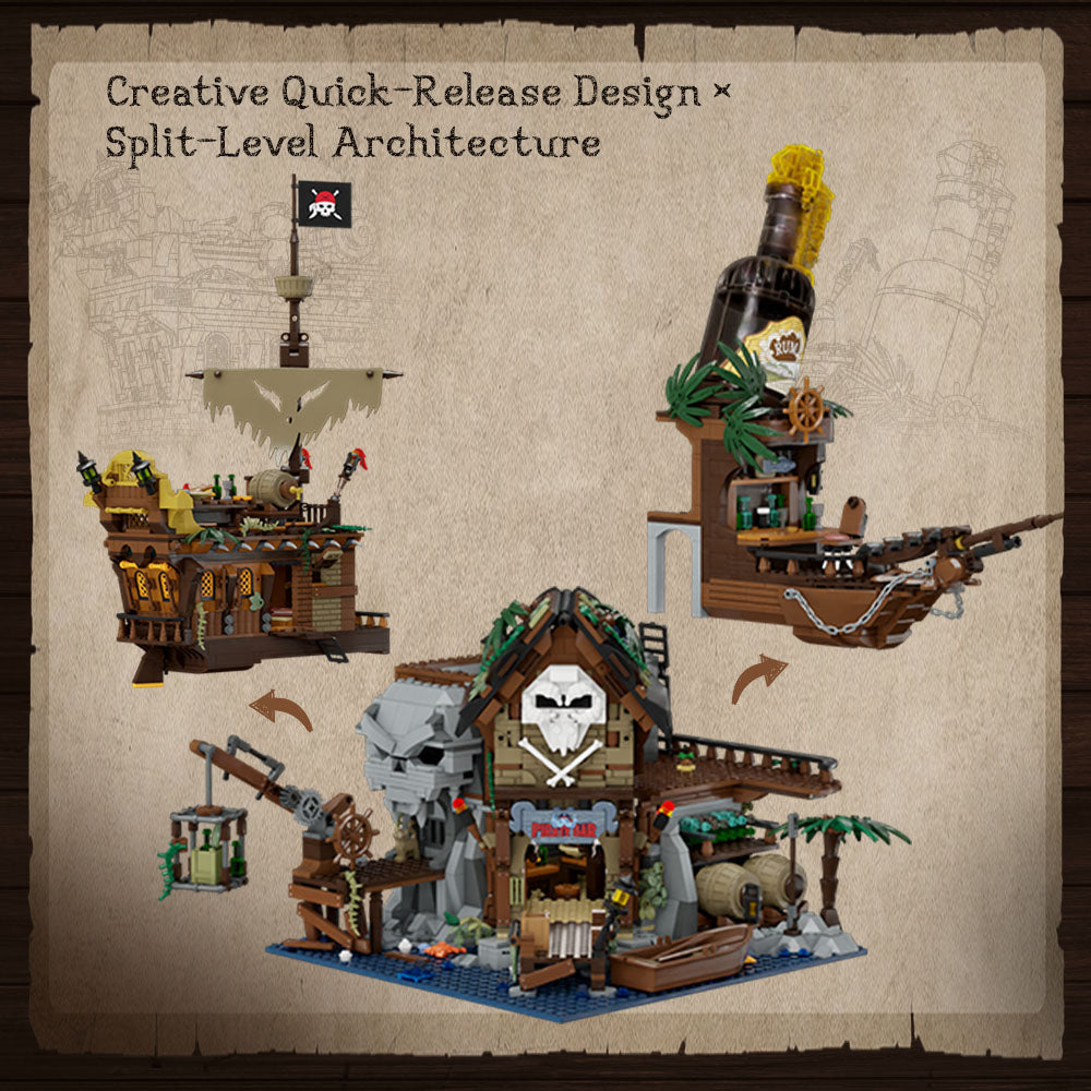 The Pirates Pub Building Bricks