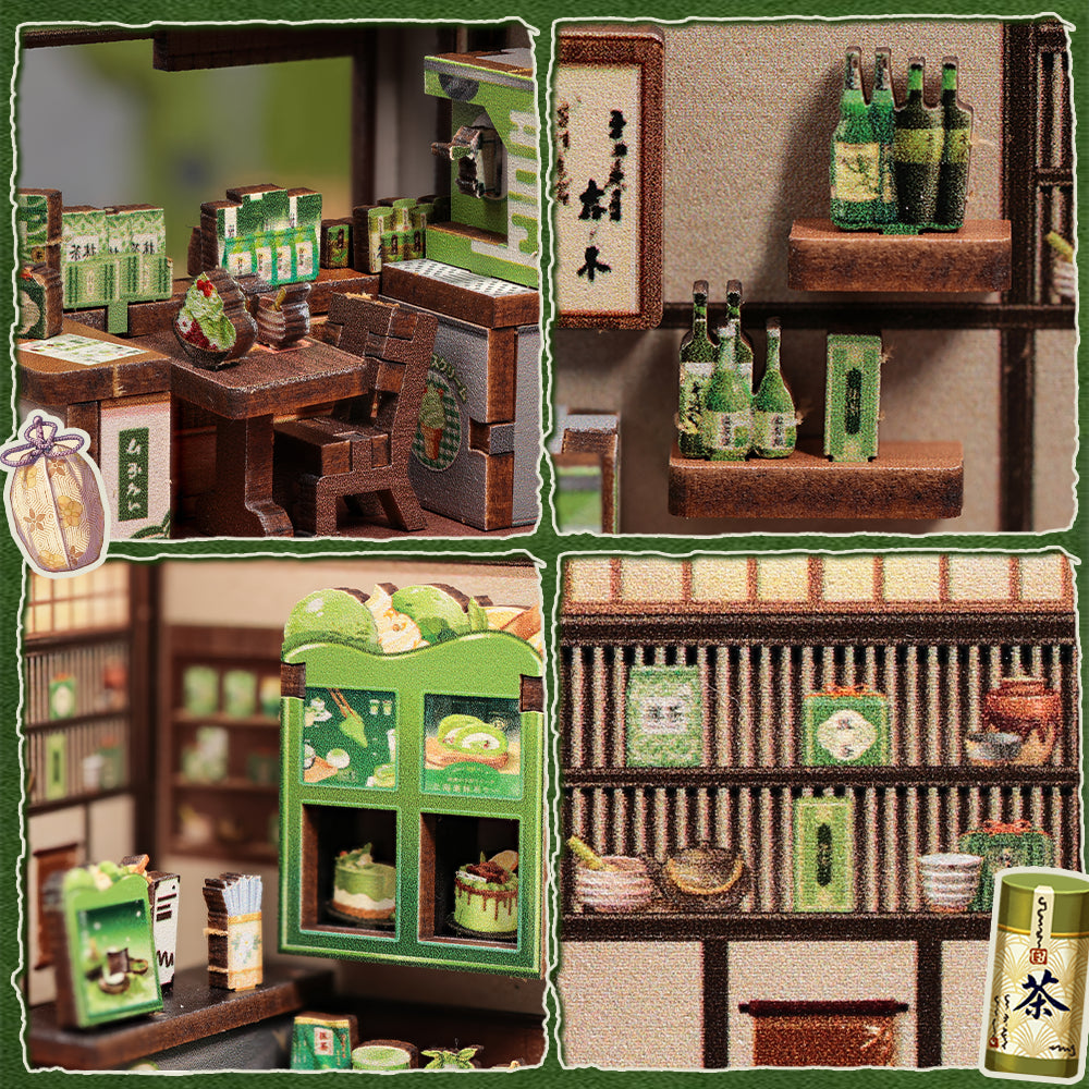 Kyoto Matcha Cottage Miniature House