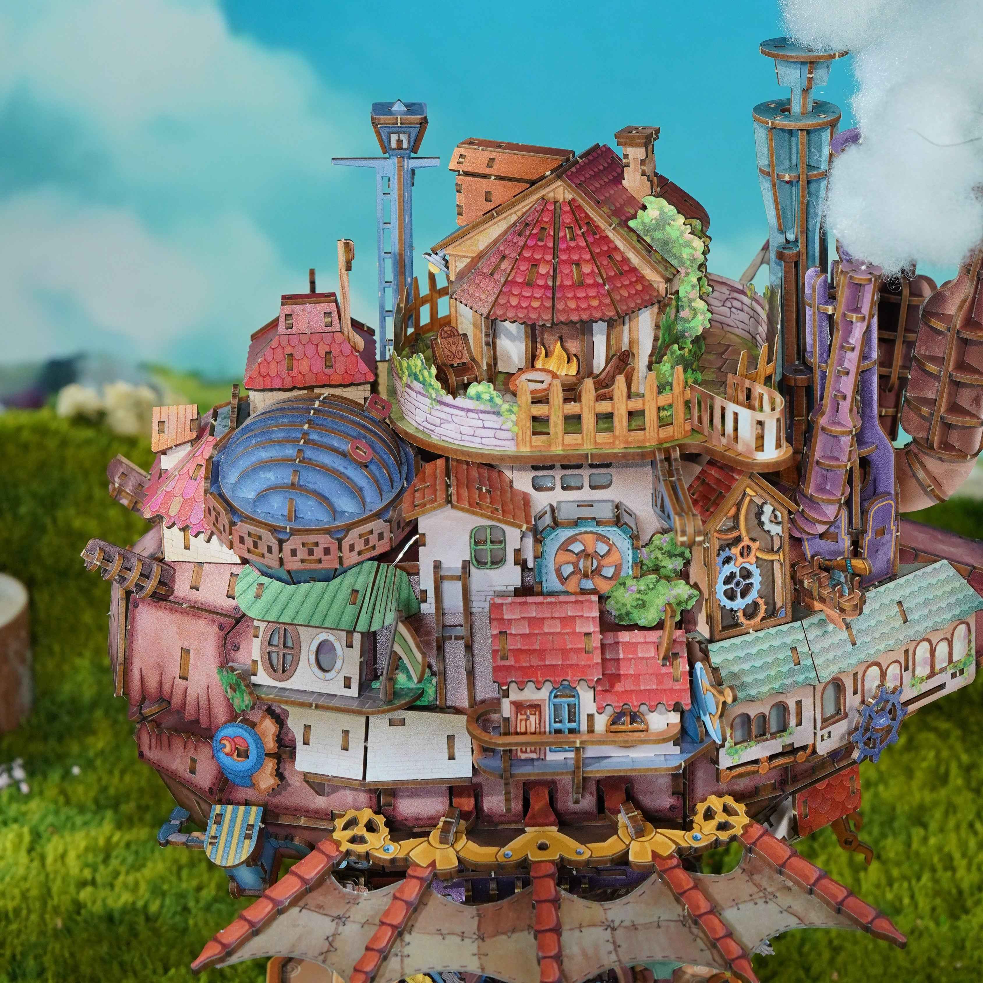 Walking Castle 3D Puzzle Puzzle