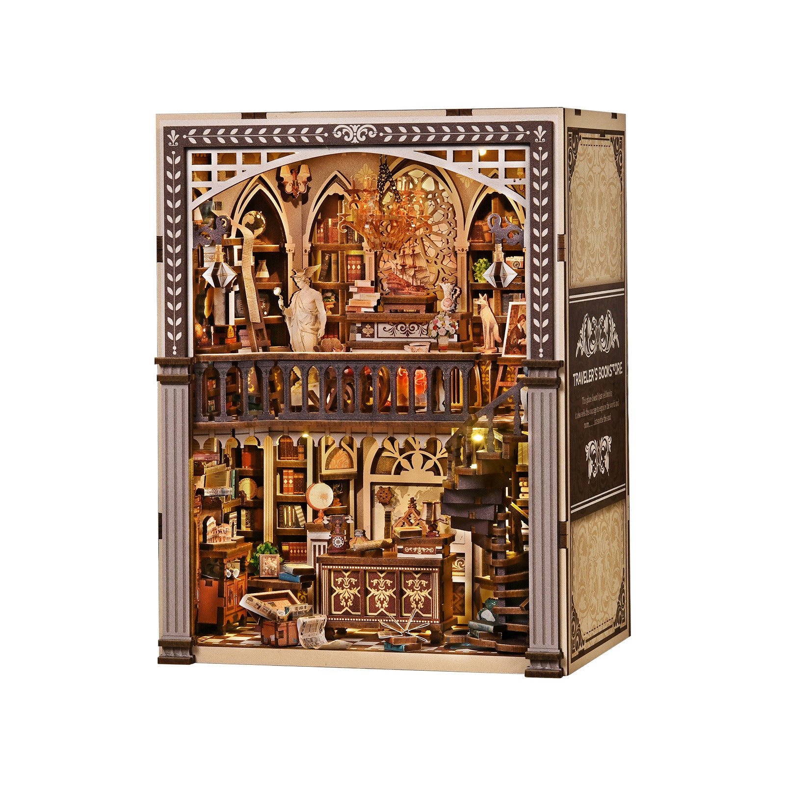 Traveler's Bookstore DIY Book Nook
