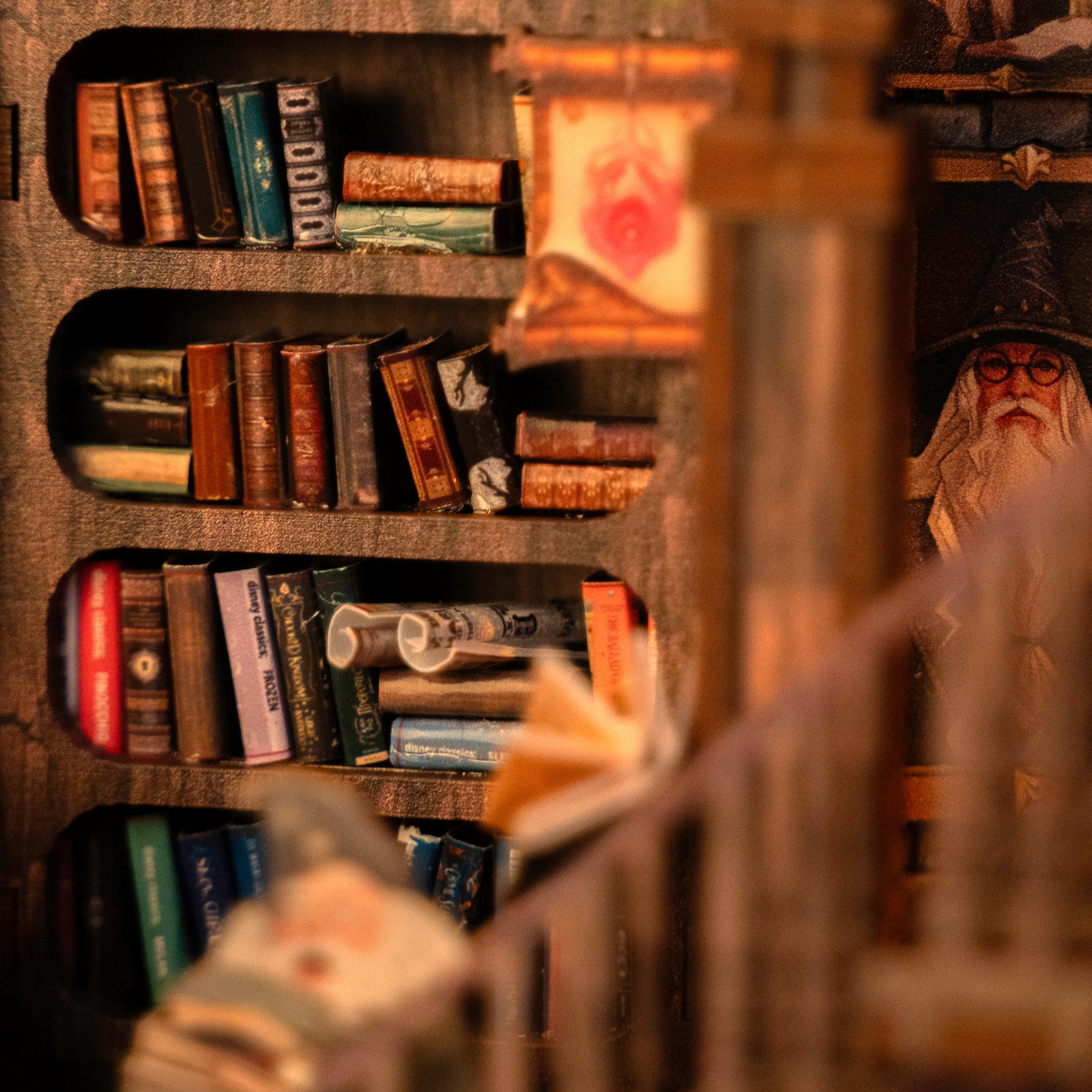 Magic Library 3D Wooden Puzzle