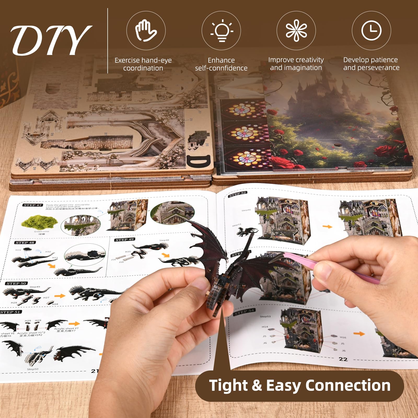 Sleeping Beauty DIY Book Nook