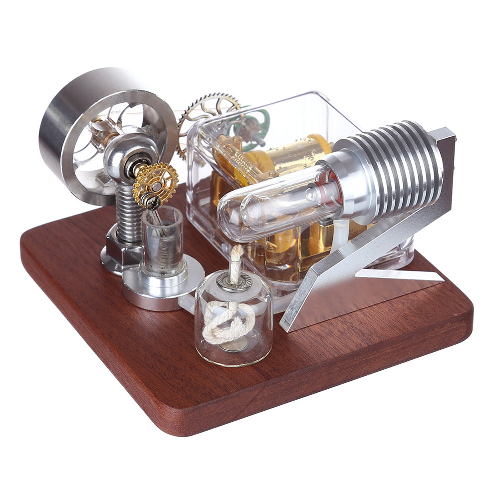 Stirling Engine Music Box