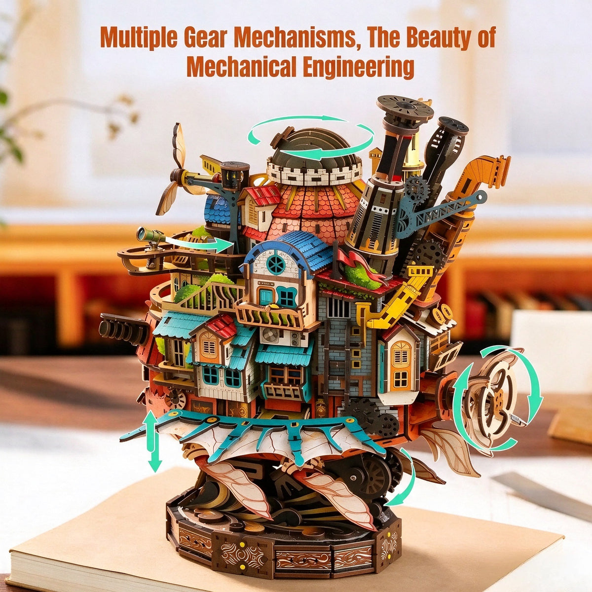Traveling Castle 3D Wooden Puzzle