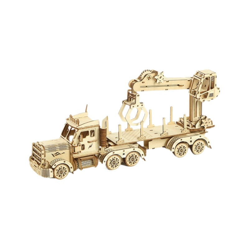 Mobile Crane 3D Wooden Puzzle