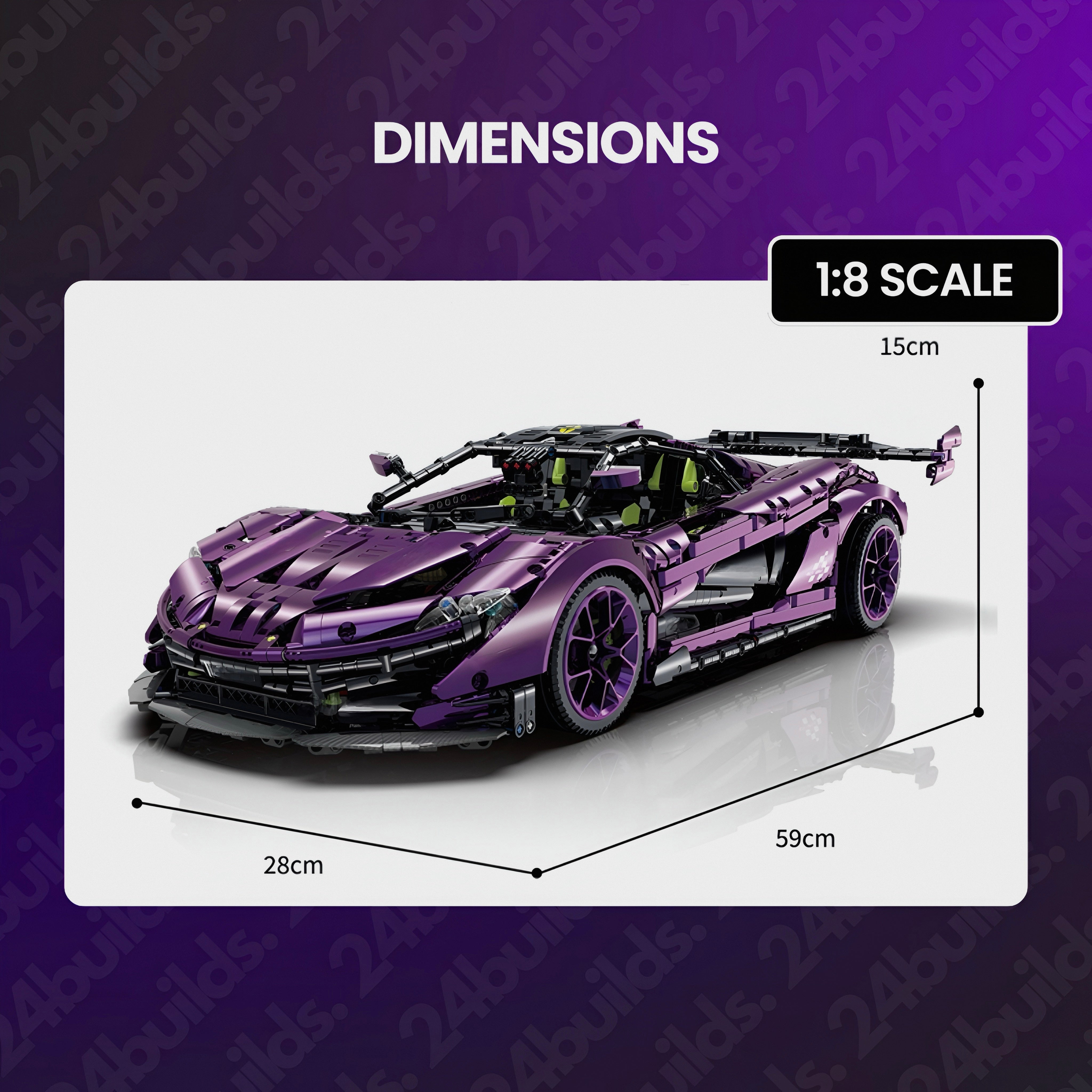 Satin Purple Edition British Aero Hypercar