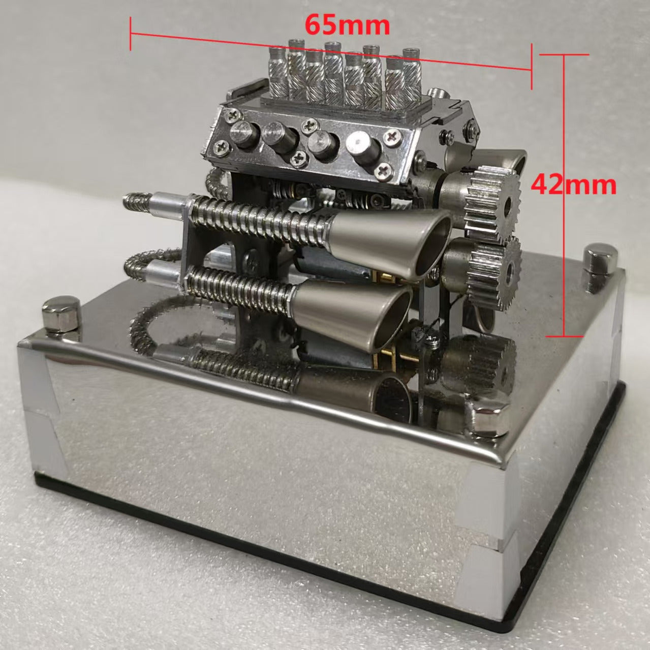 Mechanical Beetle V8 3D Metal Model