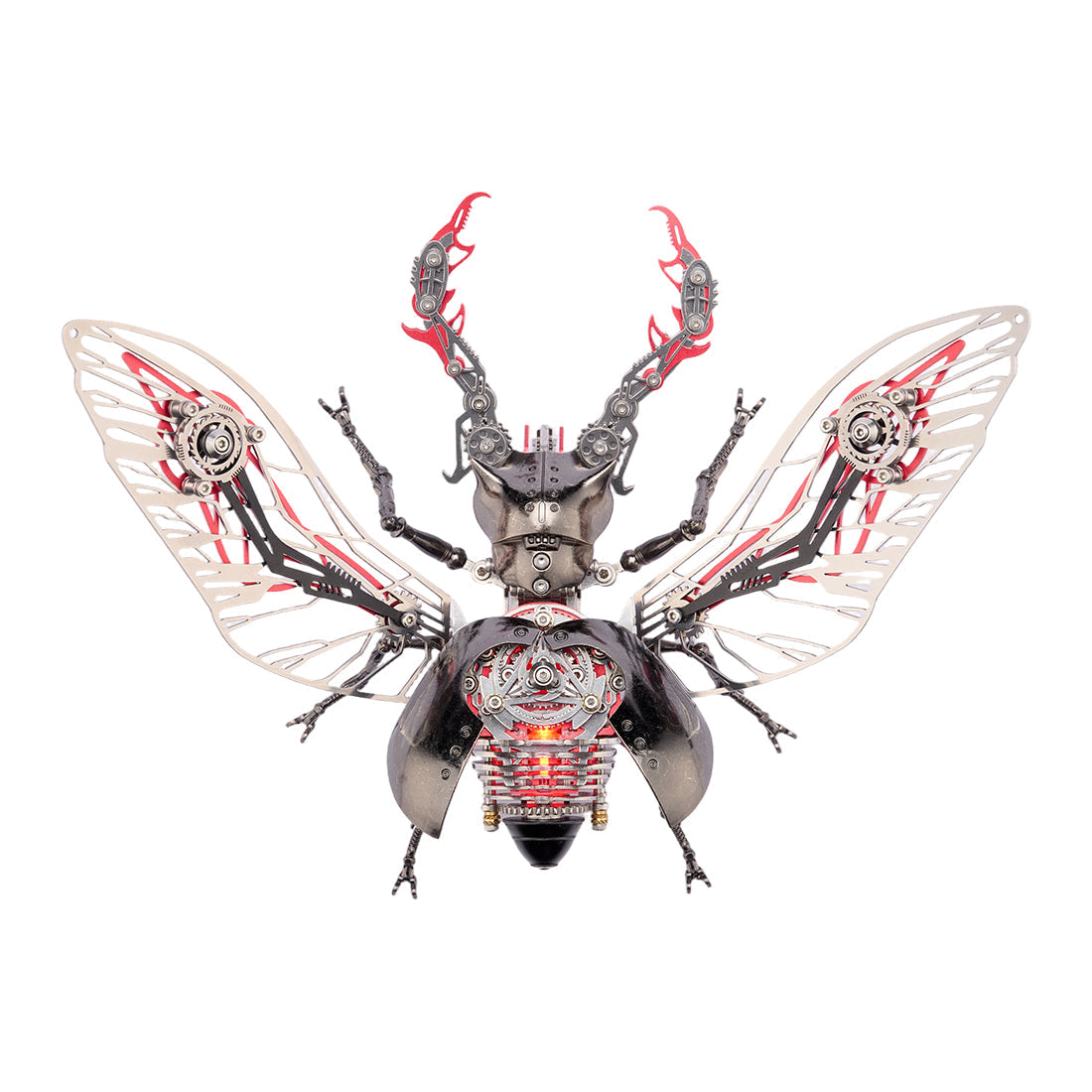 Mechanical Beetle Steampunk DIY Metal Insect Model Kit