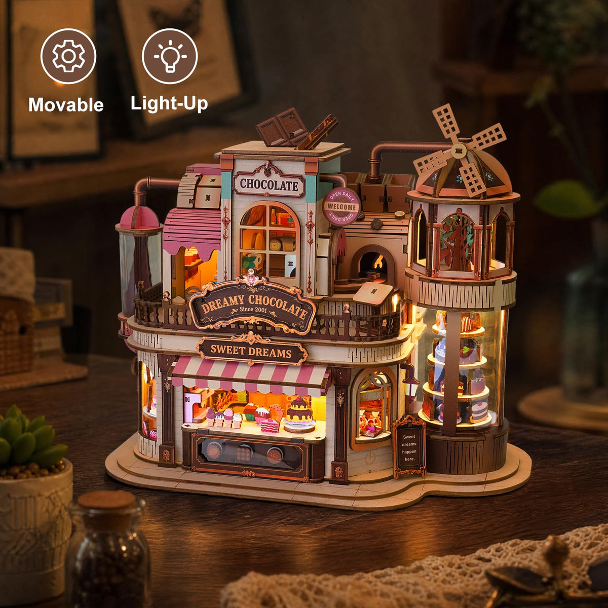 Chocolate Workshop 3D Model Kit