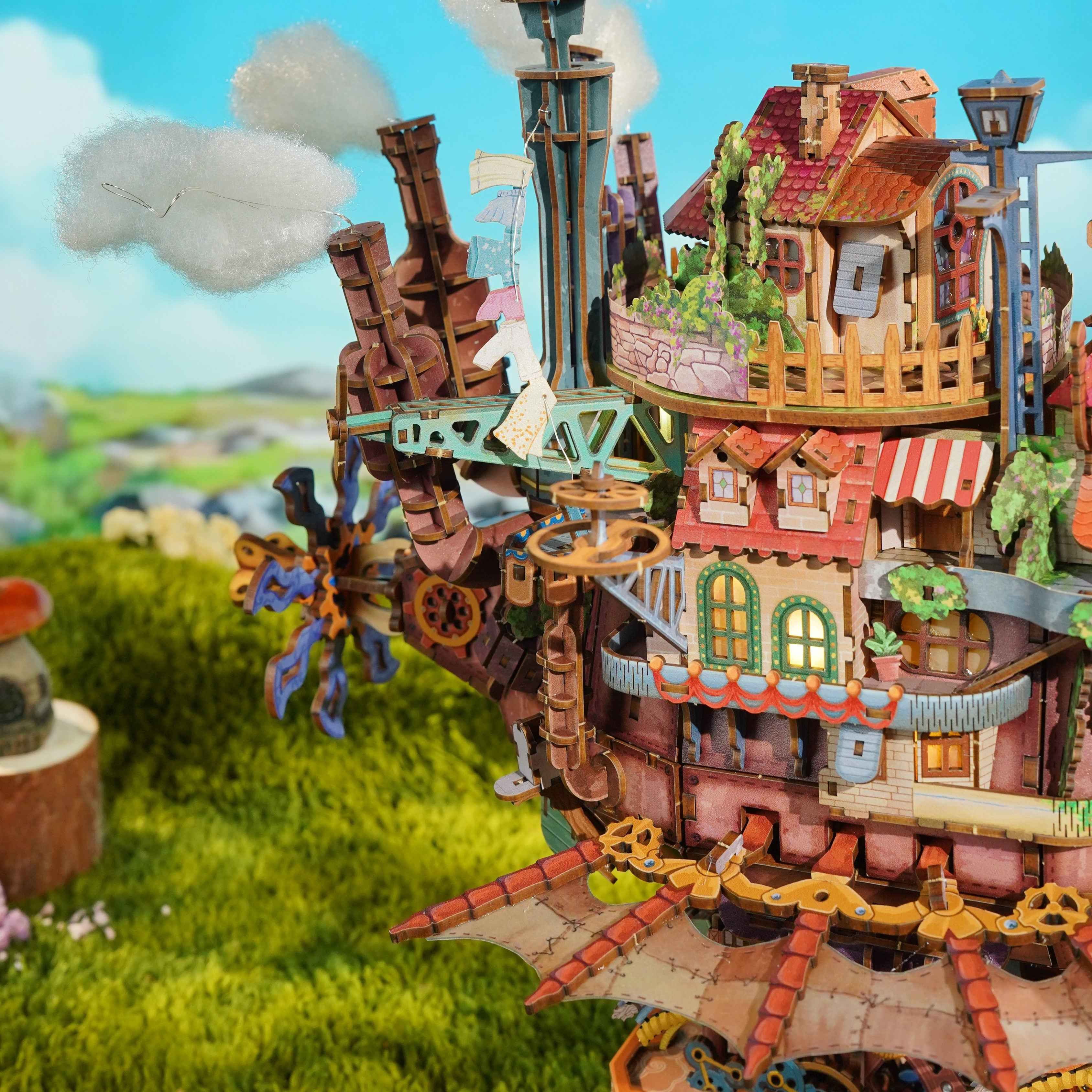 Walking Castle 3D Puzzle Puzzle