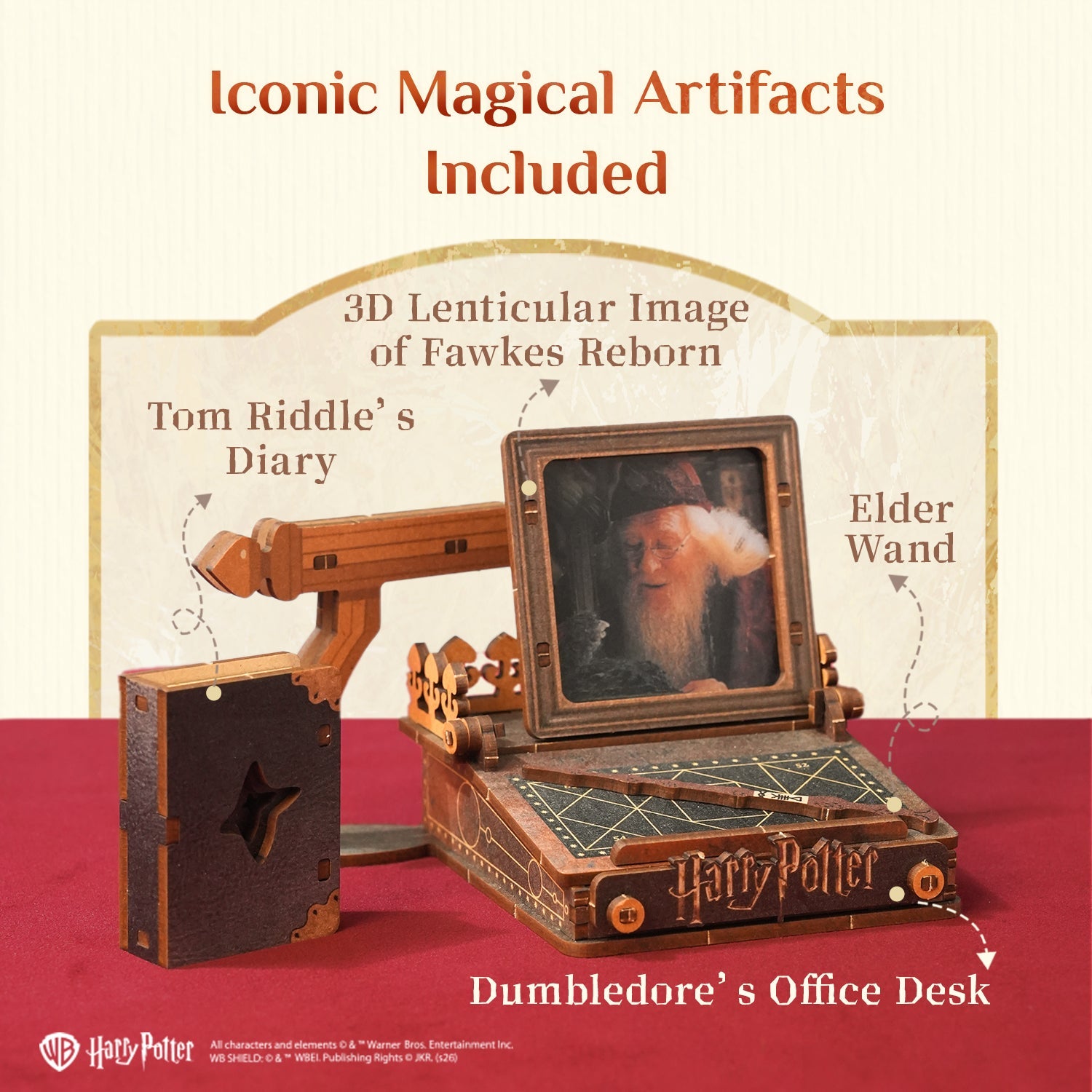 Fawkes 1626 3D Wooden Puzzle