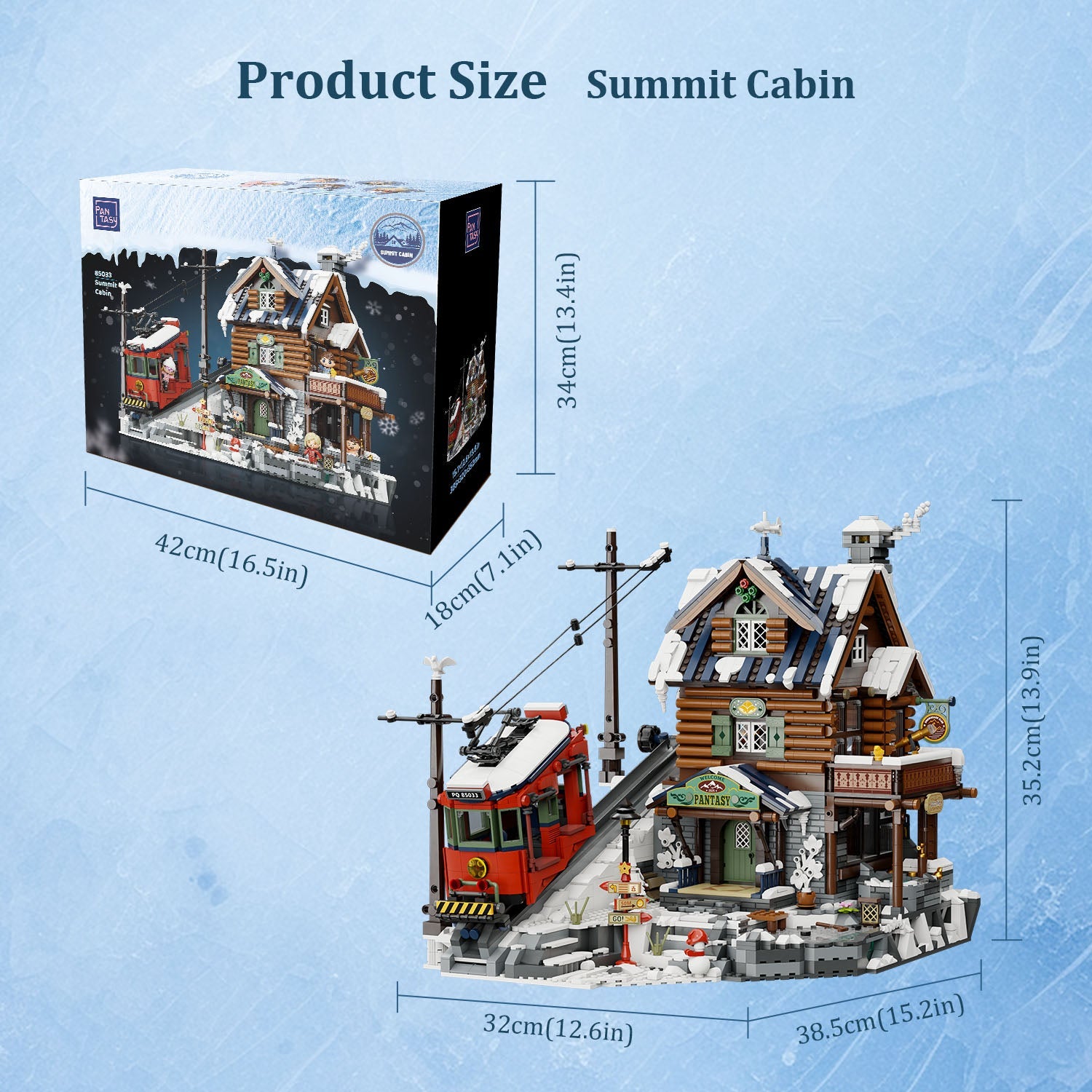 Summit Cabin Building Bricks