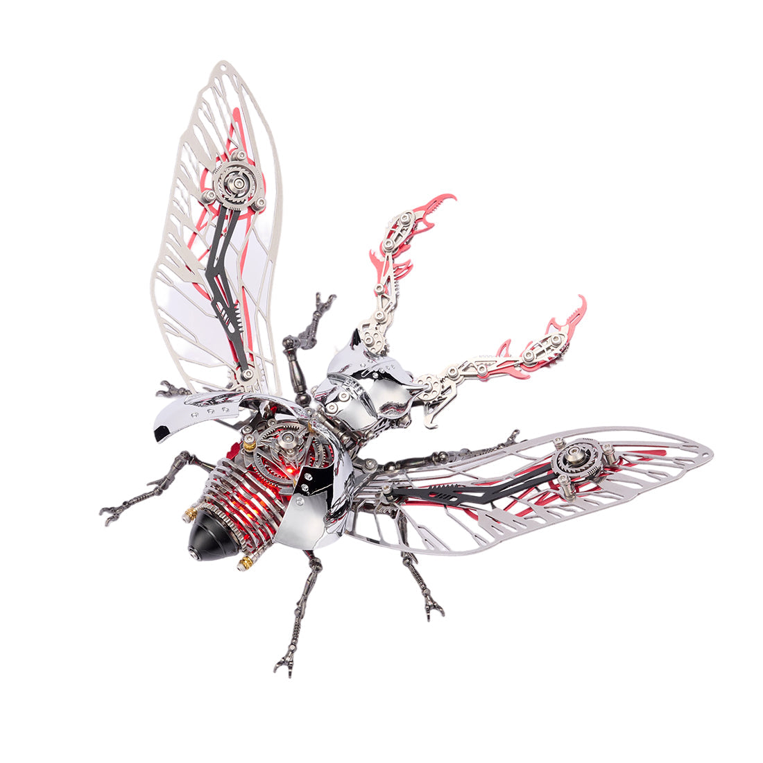 Mechanical Beetle Steampunk DIY Metal Insect Model Kit