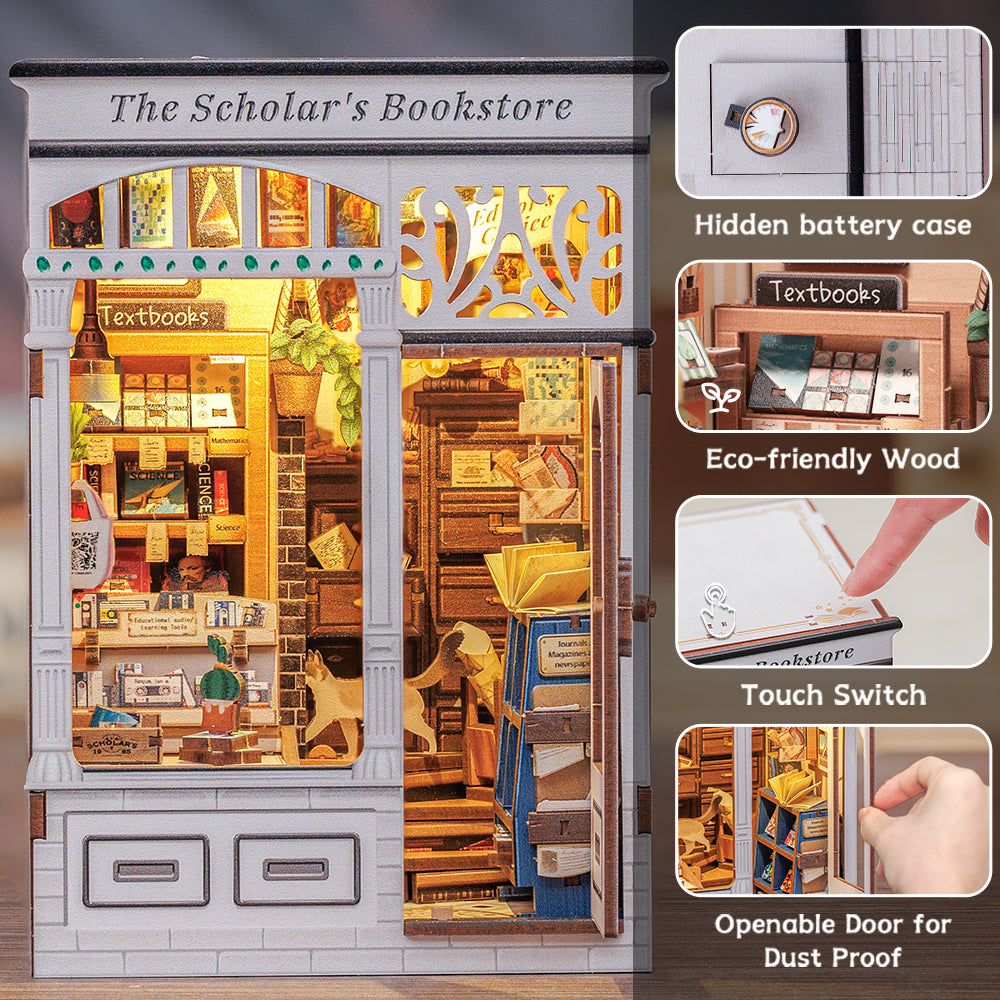 The Scholar's Bookstore DIY Book Nook