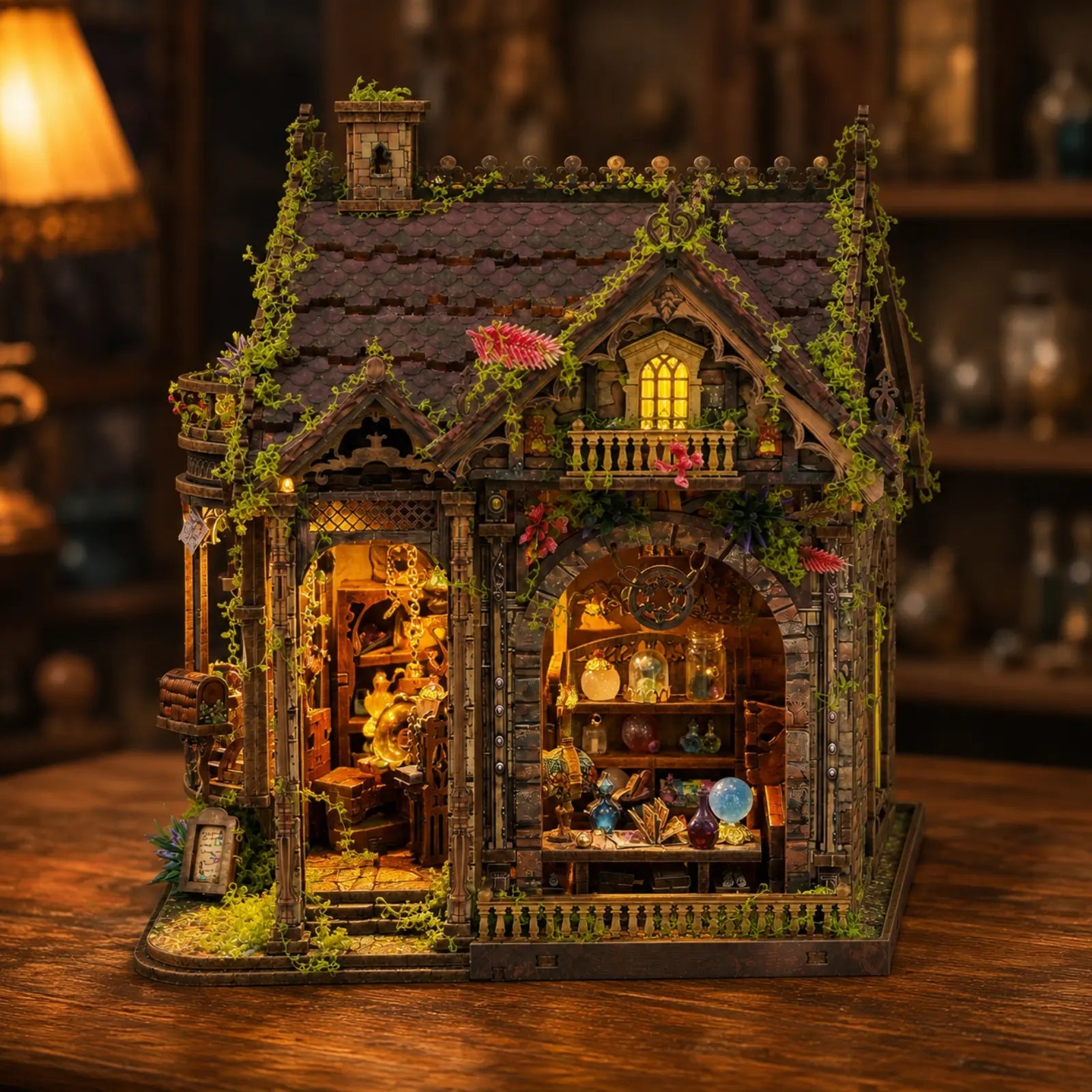 Enchanted Crystal Shop DIY Miniature House