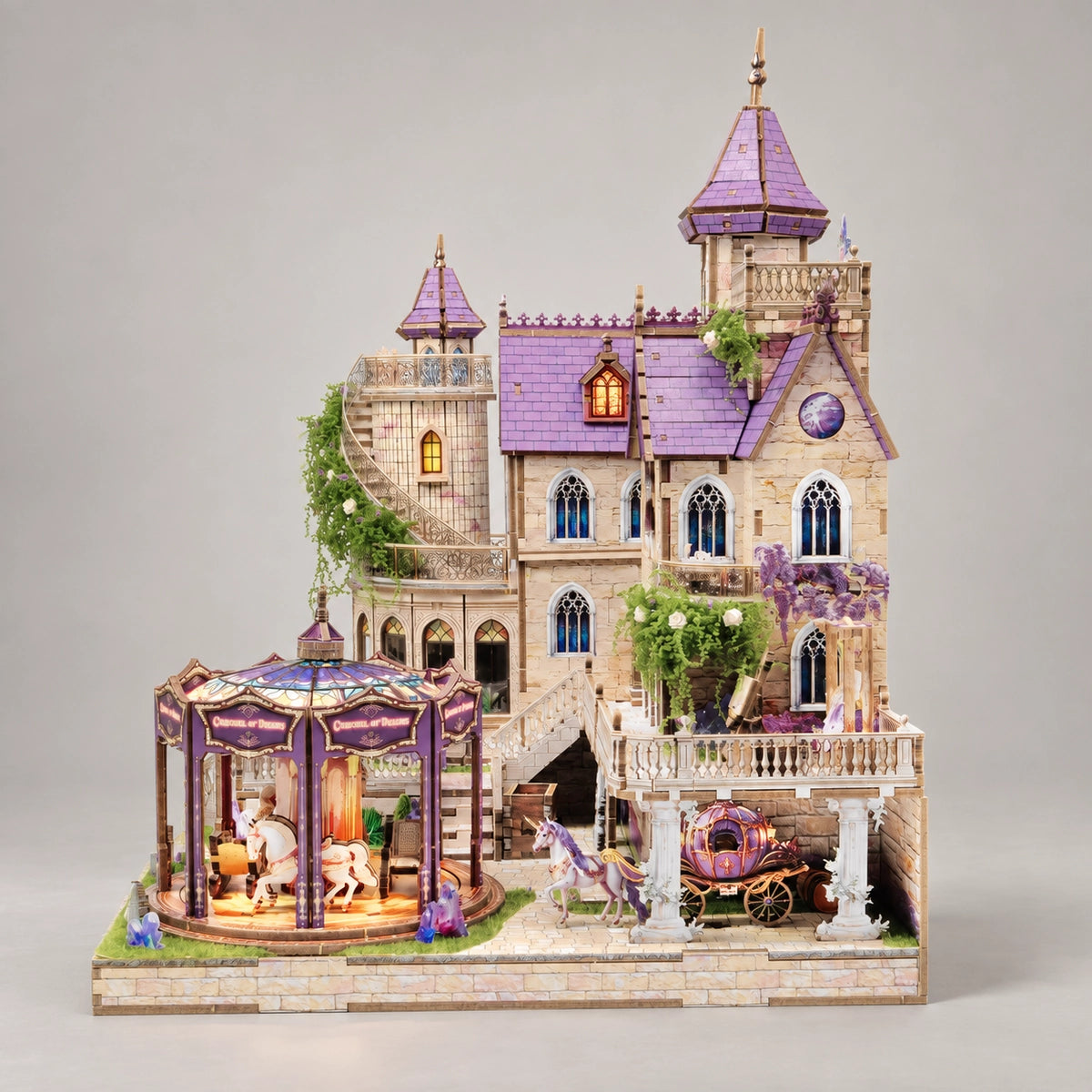 Dreamy Castle 3D Wooden Puzzle