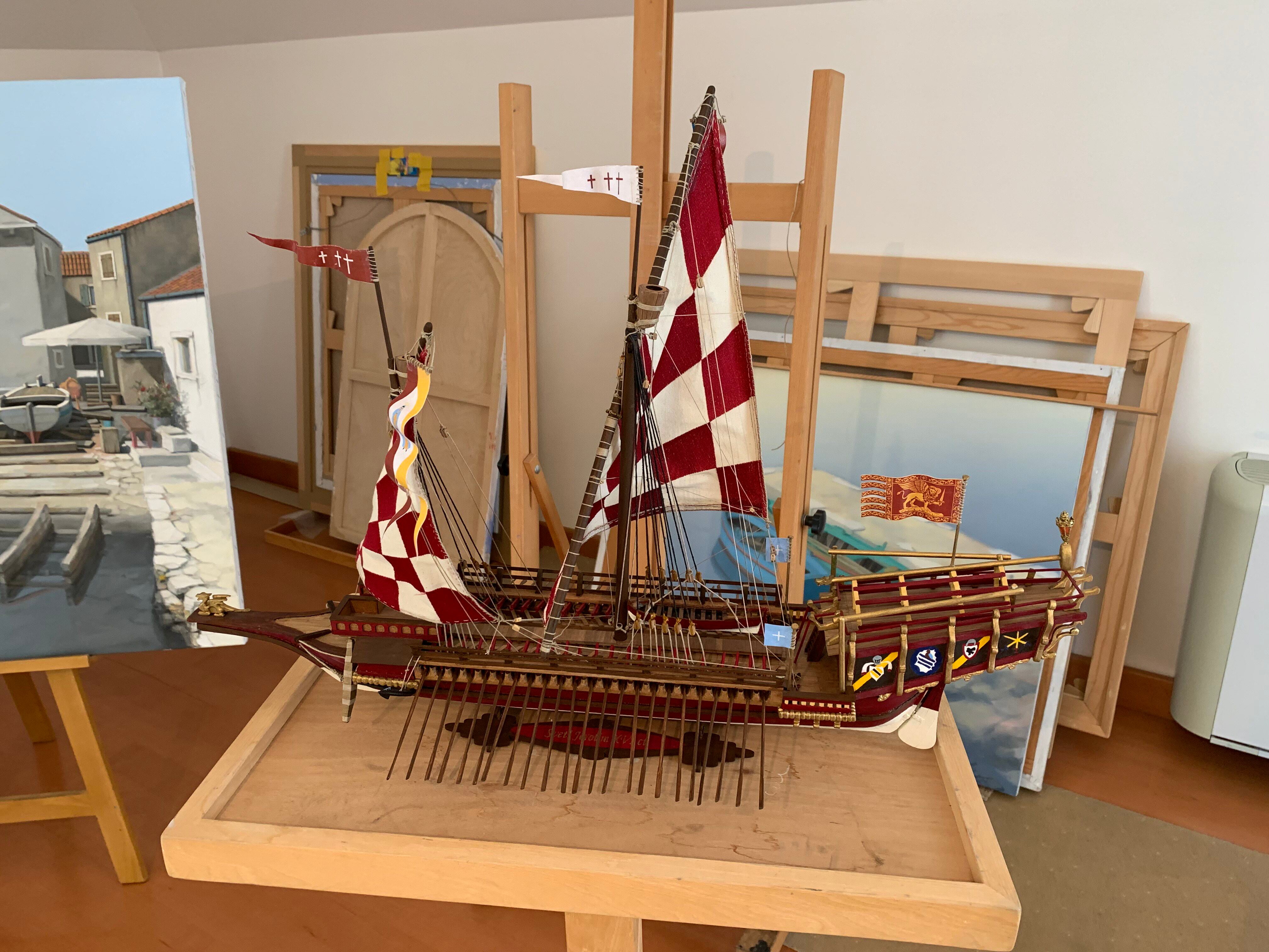 St.Jerome 3D Wooden Ship