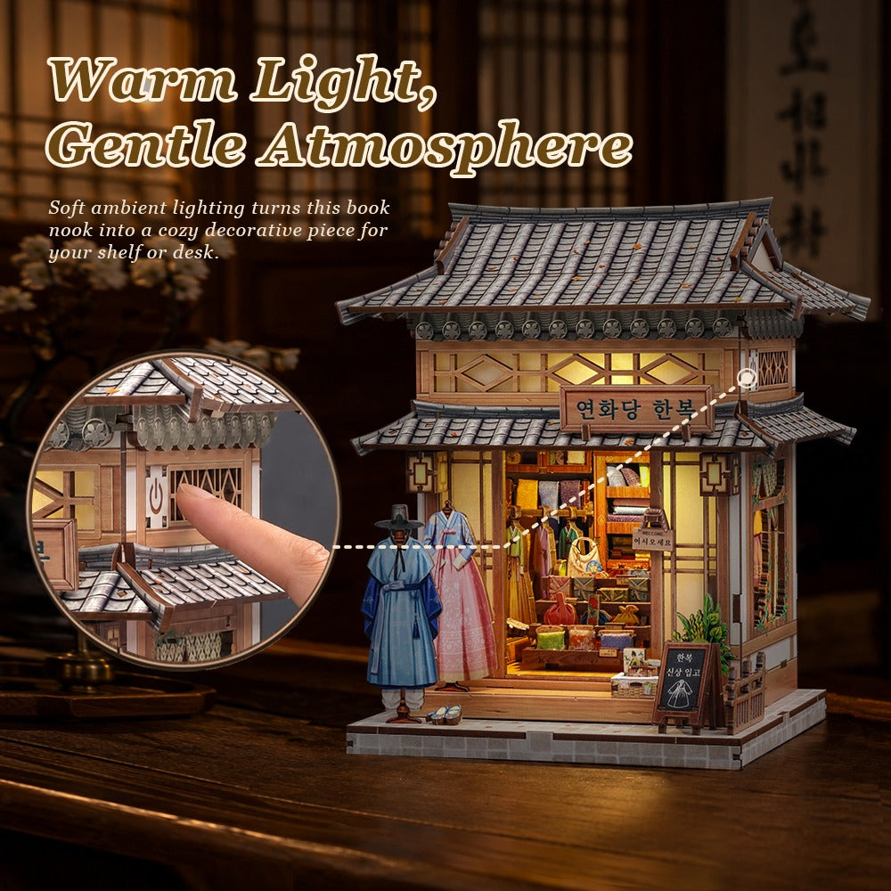 Lotus Hall Hanbok Studio DIY Miniature House