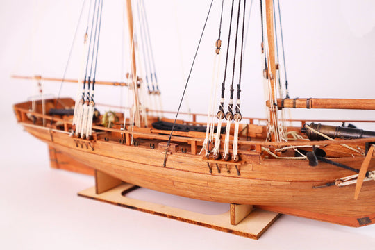 1/72 Axel Thorsen 1810 3D Wooden Ship
