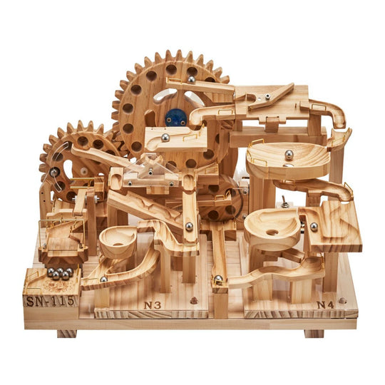 Mechanical ball track 3D Wooden Puzzle