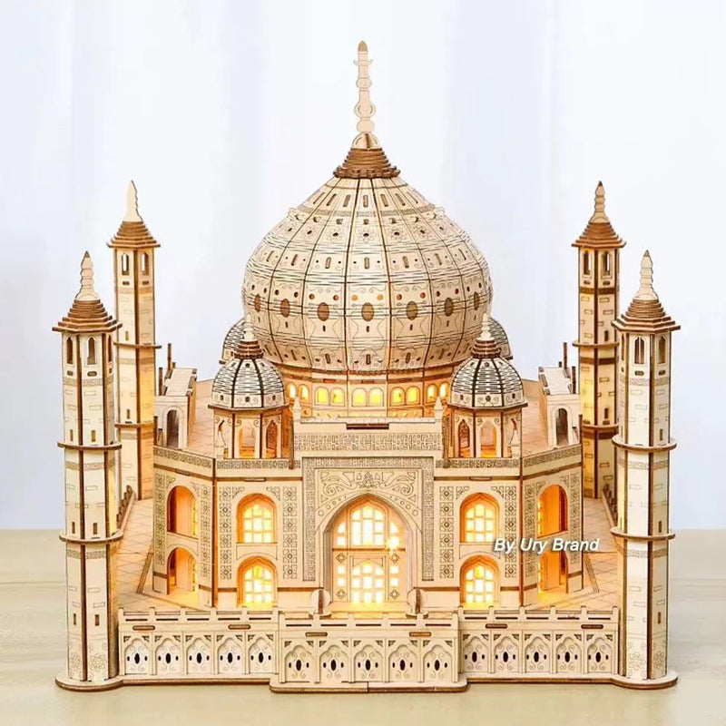 Taj Mahal Castle 3D Wooden Puzzle