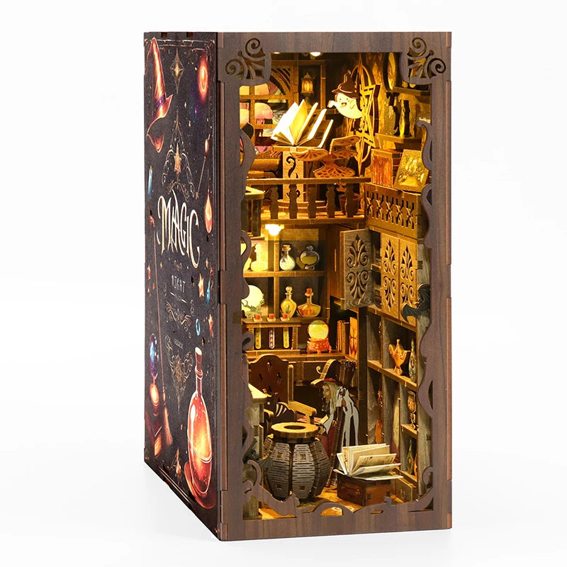 Magic Night DIY Book Nook Shelf Insert