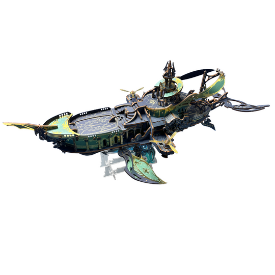 Whale Ark of the Universe 3D Wooden Puzzle