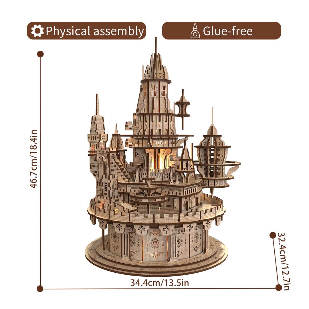 Miracle Castle 3D Wooden Puzzle