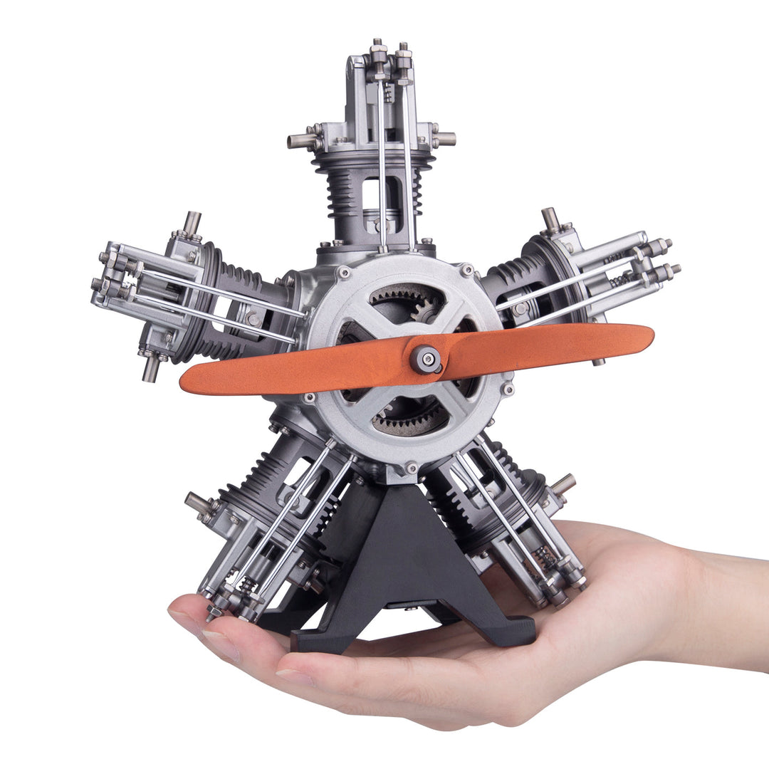 5 Cylinder Radial Engine Model Kit