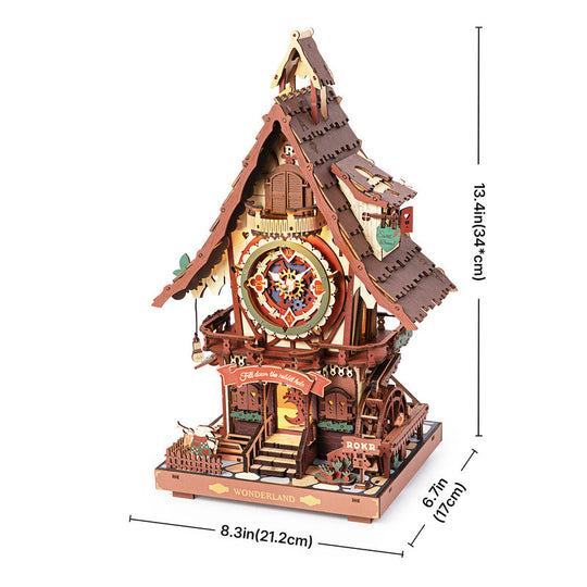 Cuckoo Clock 3D Wooden Puzzle