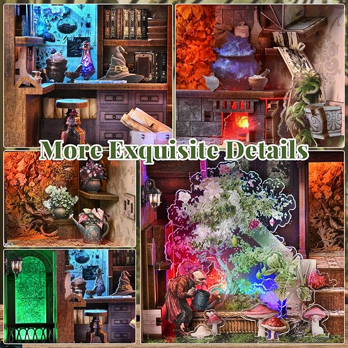 Potion-Making Edition DIY Book Nook