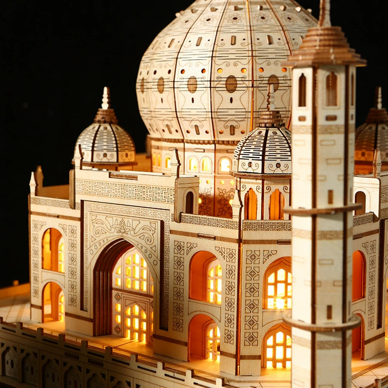 Taj Mahal Castle 3D Wooden Puzzle