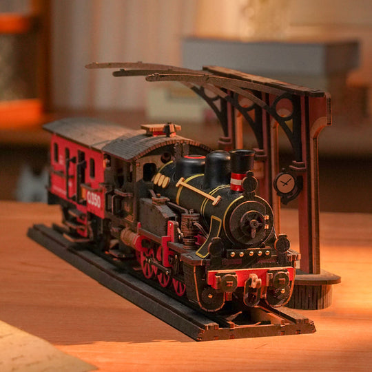 Steam Journey 3D Wooden Puzzle