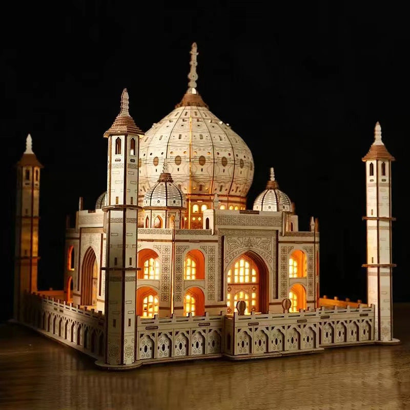 Taj Mahal Castle 3D Wooden Puzzle
