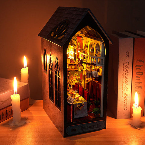 Magic Restaurant DIY Book Nook Shelf Insert