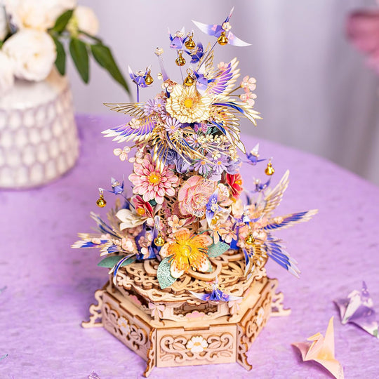 Feast of Flower 3D Wood and Metal Puzzles