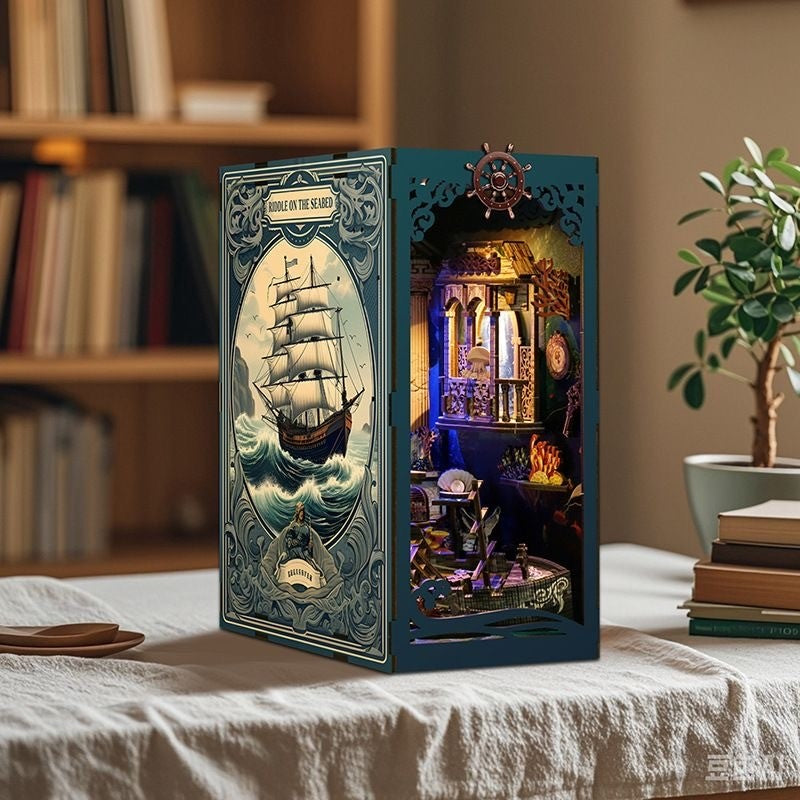 Riddle on the Seabed DIY Book Nook Kit