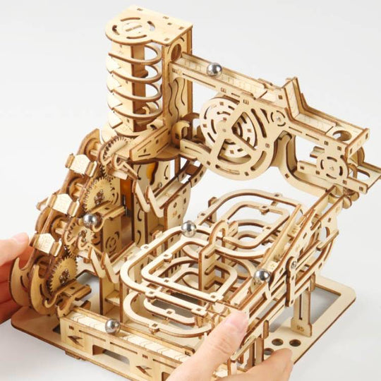 Spiral Stack Marble Run