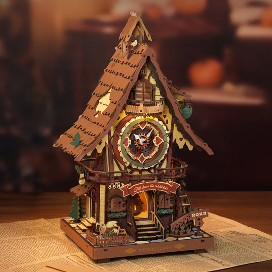 Cuckoo Clock 3D Wooden Puzzle