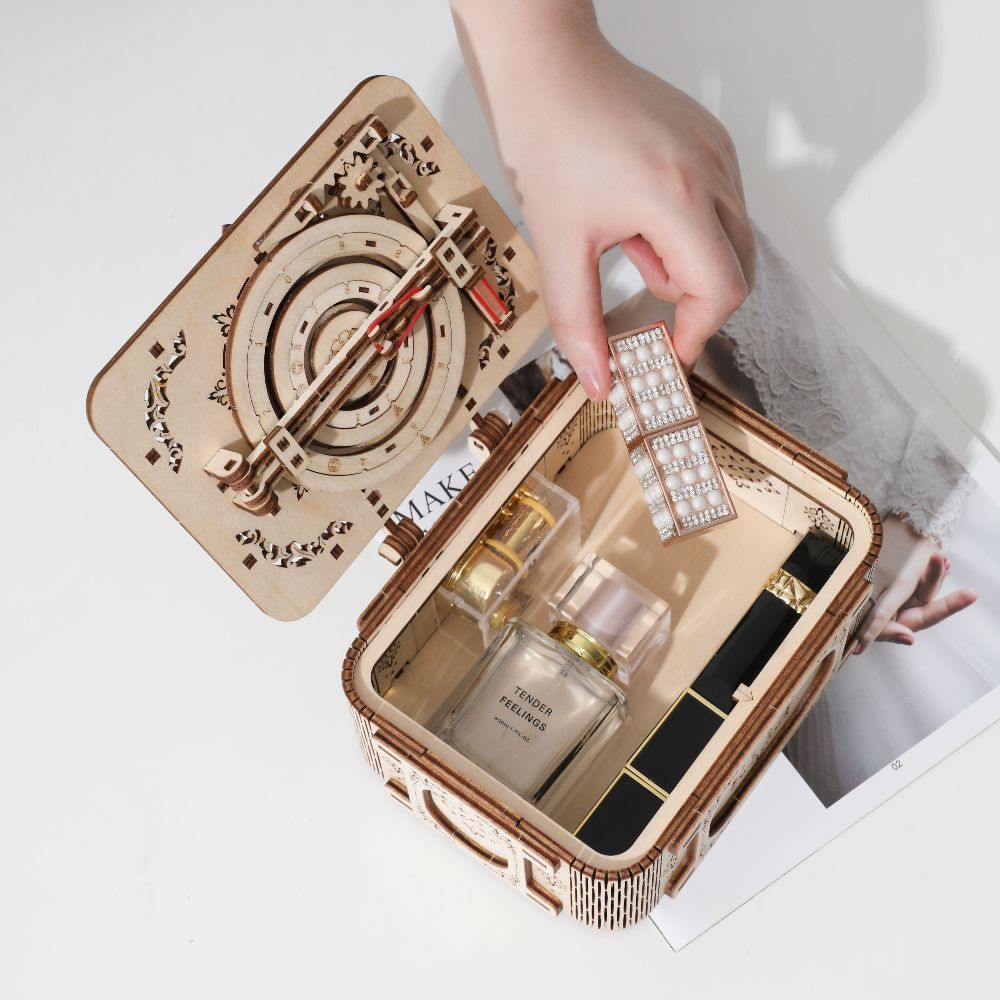 Music Treasure Box 3D Wooden Puzzle