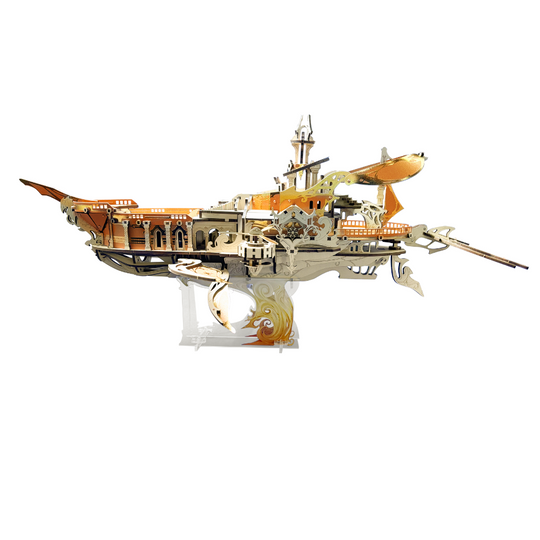 Whale Ark of the Universe 3D Wooden Puzzle