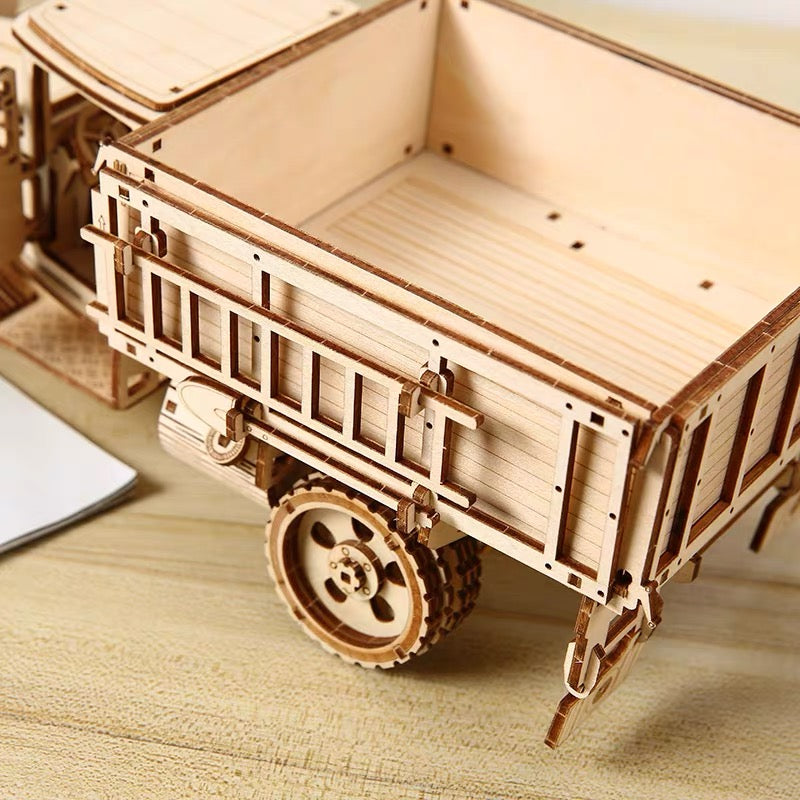 Vintage Truck 3D Wooden Puzzle