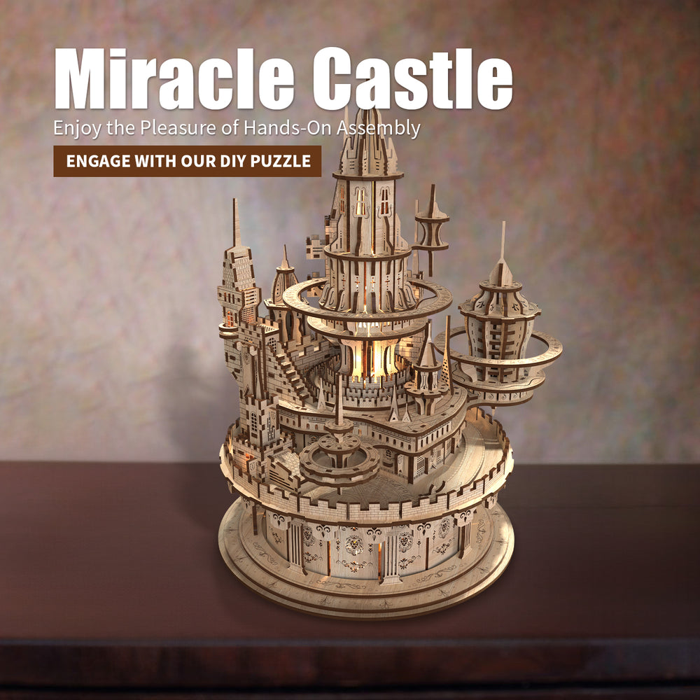 Miracle Castle 3D Wooden Puzzle