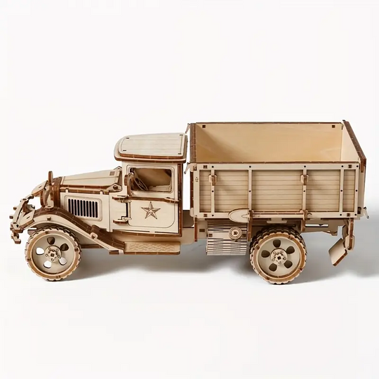 Vintage Truck 3D Wooden Puzzle