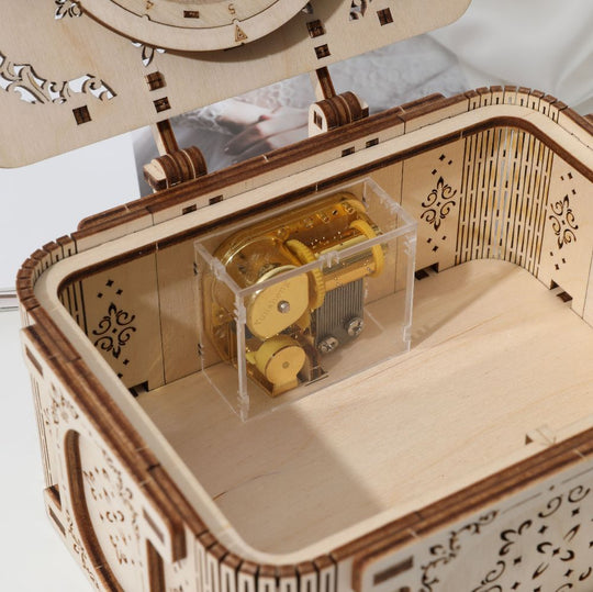 Music Treasure Box 3D Wooden Puzzle