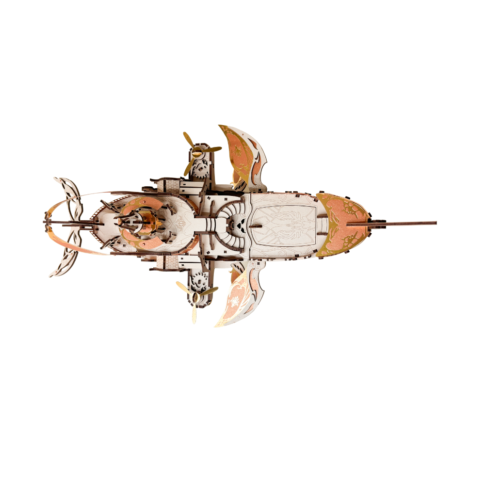 Whale Ark of the Universe 3D Wooden Puzzle